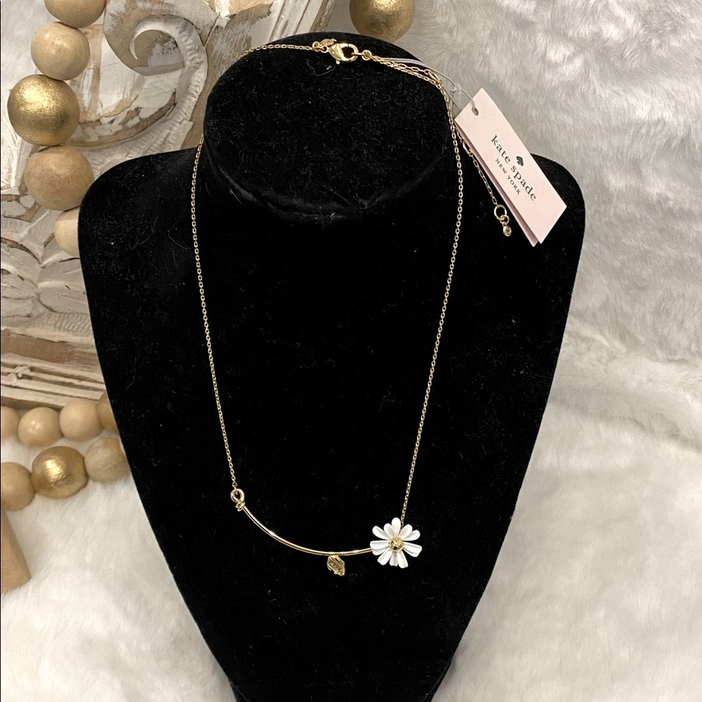 Kate Spade DAISY necklace stunning fashion designer chain woman’s NEW